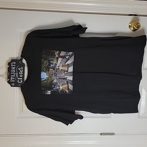 BBC Doctor Who Graphic T-Shirt XL Black 12th Doctor Clara Abbey Road